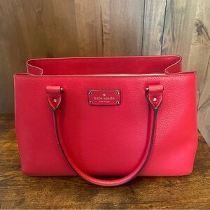 Kate Spade authentic gorgeous red shoulder bag